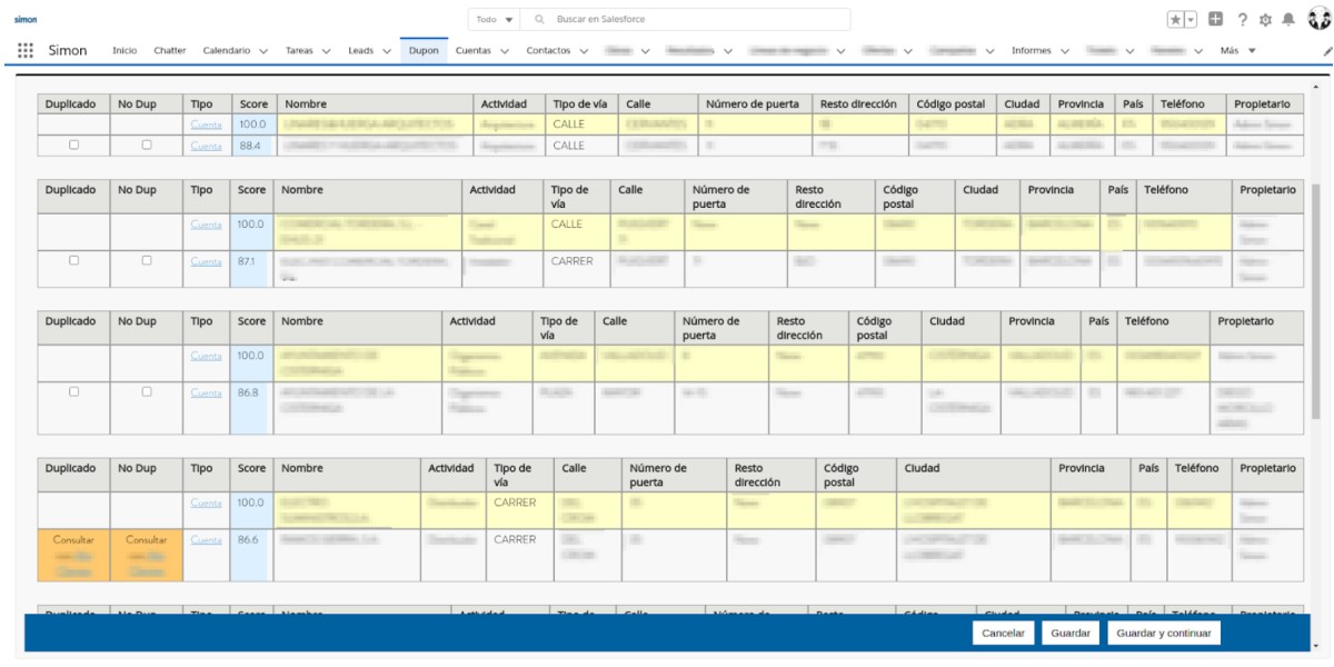 Dupon integrated in Salesforce 